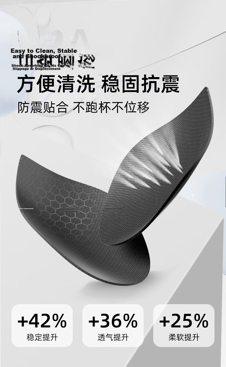 Li-Ning Sports Bra for Women, High-Impact Shock-Absorbing And Anti-Sagging Bra, Beautiful Back Design, Suitable for Running, Aerobics, Yoga And Fitness, Vest Style, Black, Size M 6