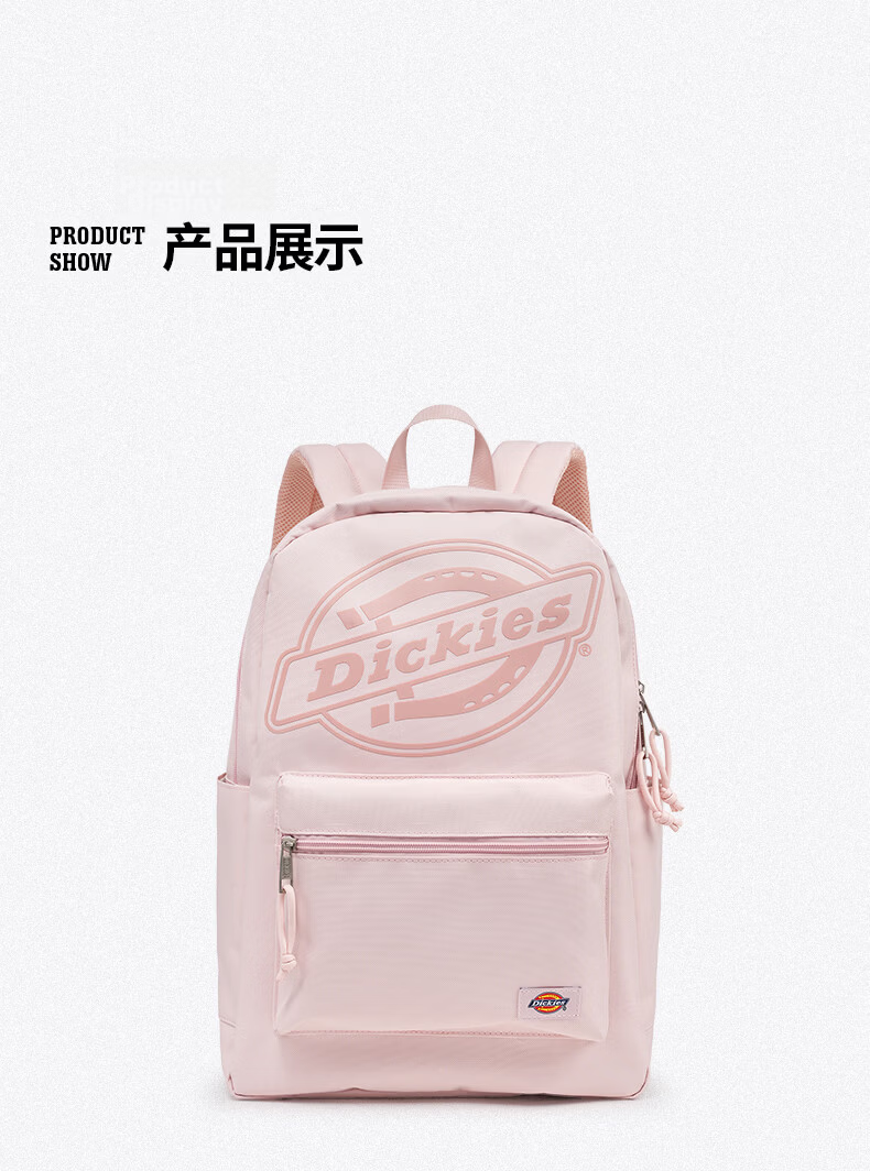 Dickies DK Large Capacity Backpack for Girls, Multi-Compartment School Bag for Middle and High School Students, Outdoor Casual Travel Backpack 21
