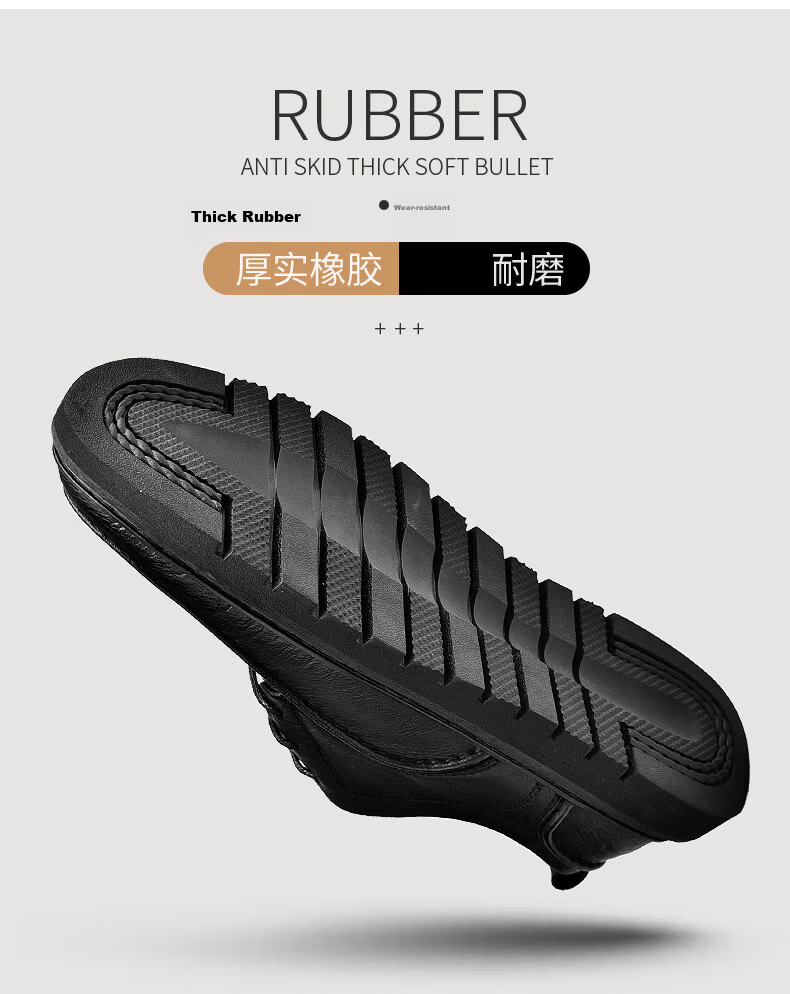 MULINSEN Men's Business Casual Shoes, Soft Sole Work Formal Shoes, Men's Shoes, Size 40, Black, 99136 9