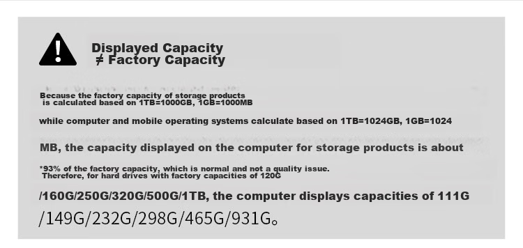 KESU 1TB Portable Hard Drive Large Capacity Dual Disk Backup USB3.0 External Mechanical Hard Drive Massive Storage Phone Connection 2.5-Inch Family Storage 8