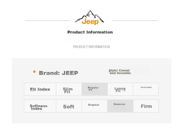 JEEP Men's Sweatshirt Jacket, Spring And Autumn Loose Long-Sleeve T-Shirt, Trendy Casual Outerwear for Men, Gray, 3XL 9