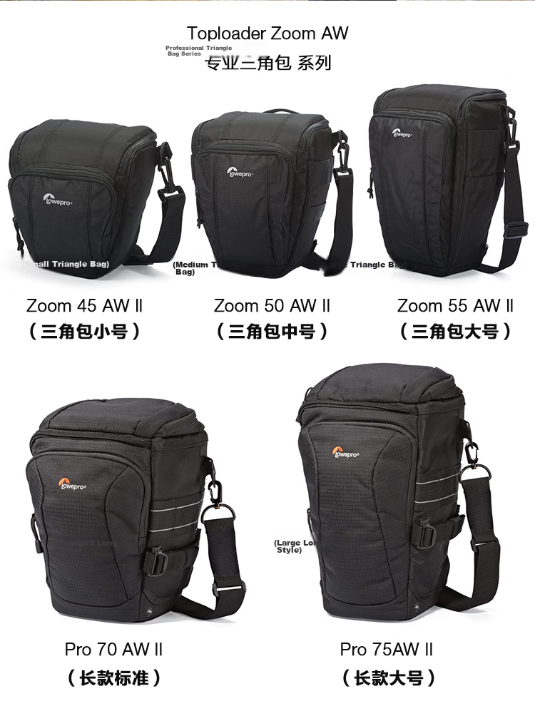 LOWEPRO Leshebao Format 160 Style DSLR And Mirrorless Camera Bag, Shoulder Photography Bag, Crossbody Travel Portable Photography Small Bag, Black LP36512-0WW 2