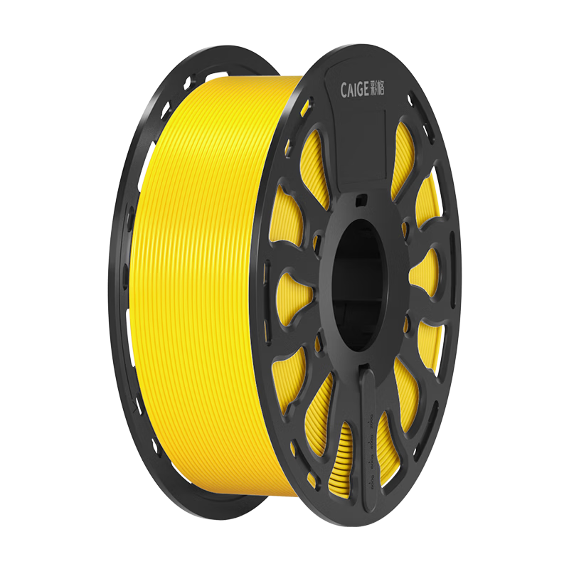 Colorful Plaid 3D Printing Filament PLA+ 1.75mm Yellow 1kg Compatible with Taz, Creality, Elegoo, Zongwei Cube, Aurora Erwo 3D Printer Drawing Pen