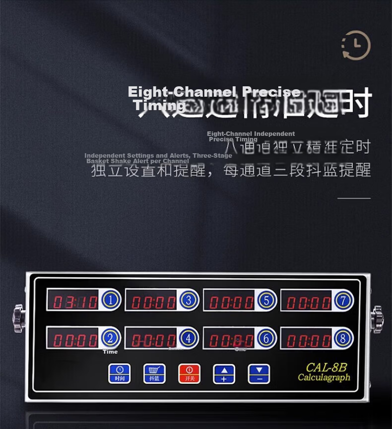 BJ Timer, Kitchen Baking Steaming Fish Student Countdown Time Management Timer, Magnetic Attachment Mechanical Reminder 4