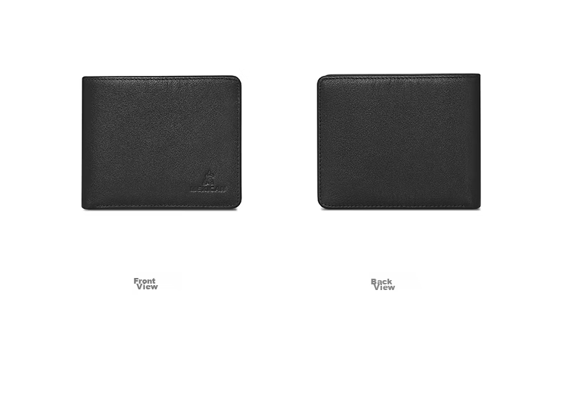 MEXICAN Men's Wallet First Layer Cowhide Short Horizontal Wallet High-End Gift Box Birthday Present for Men and Dad 13