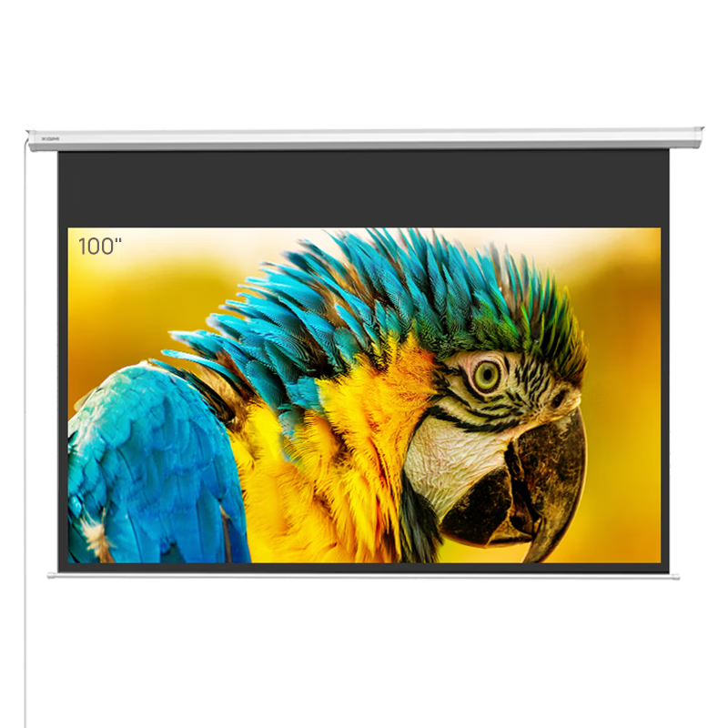 XGIMI 100-inch 16:9 Remote Control Electric Projection Screen 2.0 (Wider Viewing Angle, Automatic Edge Curl Recovery, Brighter and Better Picture)