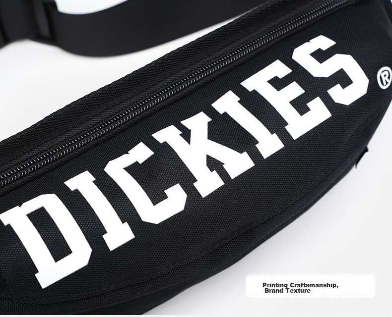 Dickies Crossbody Bag DK Lightweight Multi-Compartment Sports Waist Bag New Unisex Student Backpack Commuter Cycling Hiking Travel Bag 12