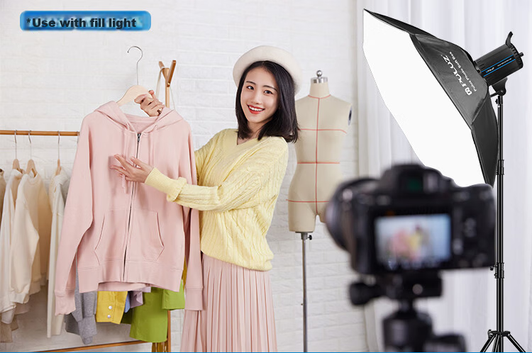 Fat Bull 2*3m Photography Background Stand Live Green Screen Support PU3110B Cutout Photo Background Cloth Stand Portrait Clothing ID Photo Shooting Thickened Stretchable Folding Background Stand 11
