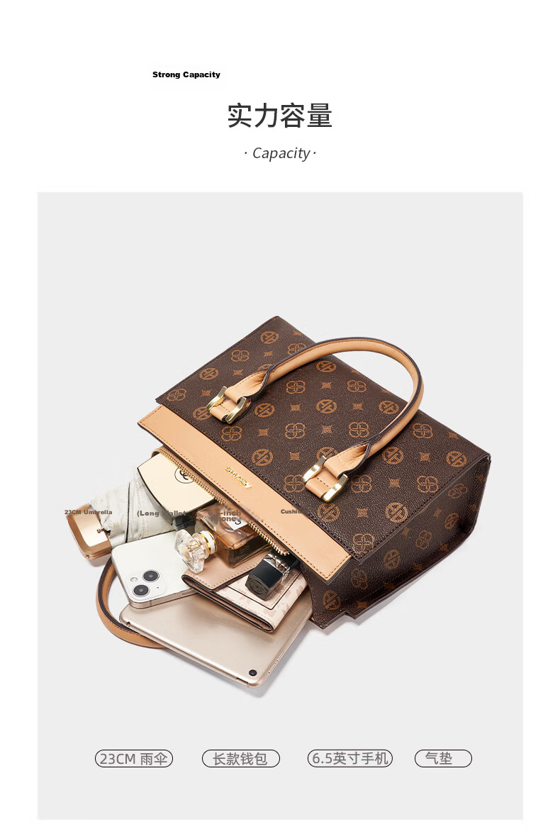 Aokang Women's Bag 2026 New Trend Large Capacity Handbag Lightweight Luxury Crossbody Shoulder Bag Birthday Gift for Mom and Wife 15