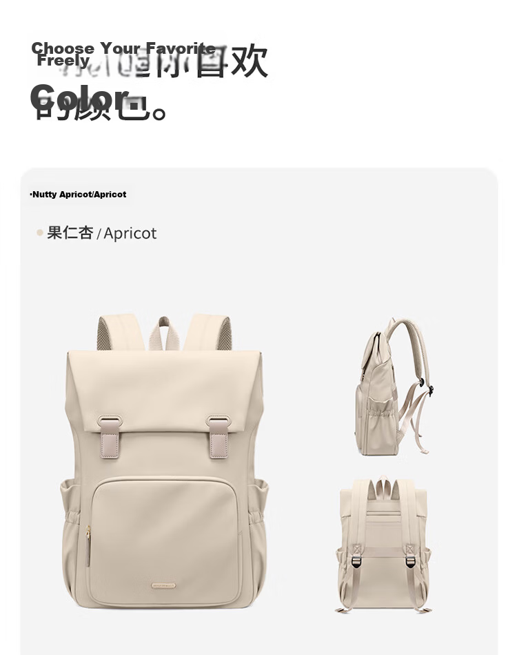 GOLF Women's Backpack 14/16 Inch Laptop Bag for Apple Huawei College Student Travel Business Backpack 27