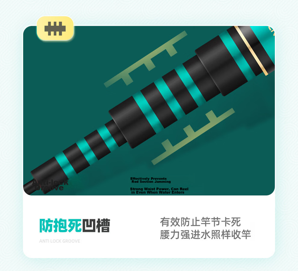 Shensha Gouhu 3.6-Meter Fishing Rod, Ultra-Light And Ultra-Hard Carbon Fiber, Hand Rod, 28-Section Telescopic Rod, Carp Fishing Pole, Fishing Tackle Set 22