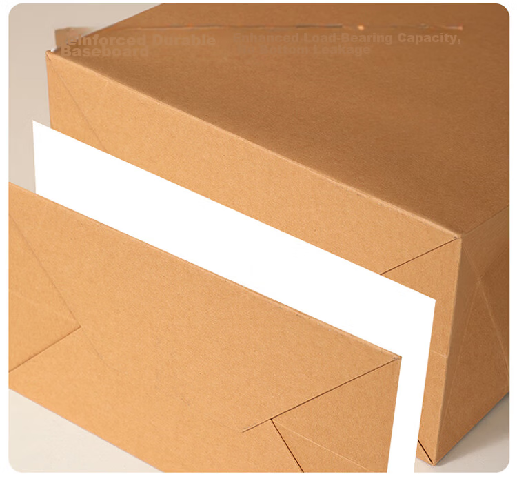 Tianxin Thickened Kraft Paper Gift Bag Tea Tobacco Alcohol Food Packaging Handbag Business Meeting Souvenir Bag 9