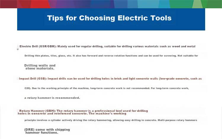 BOSCH 720W Electric Hammer Drill Impact Drill Rotary Hammer Chisel 3-in-1 2kg GBH220 Corded 15
