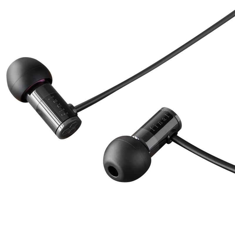 FINAL E1000 Portable In-Ear Earphones Lossless Music Earbuds Black
