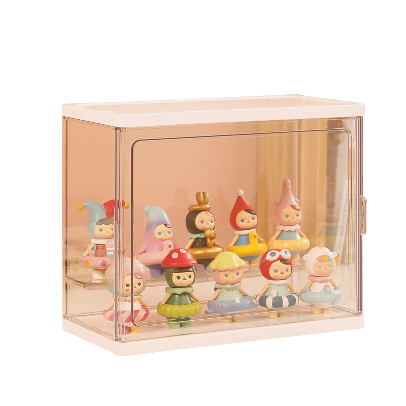 Jing Hui Si Chuang Transparent Dustproof Display Case Figurine Storage Box