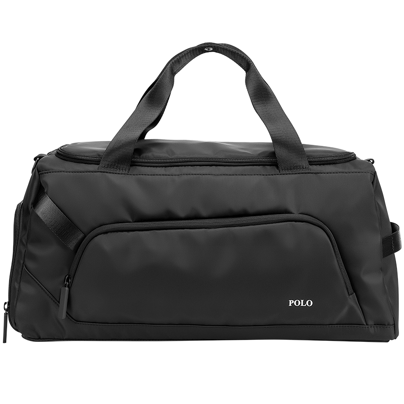 POLO Men's Travel Bag Luggage Duffle with Separate Shoe Compartment Waterproof Sports Gym Bag Business Handbag Birthday Gift