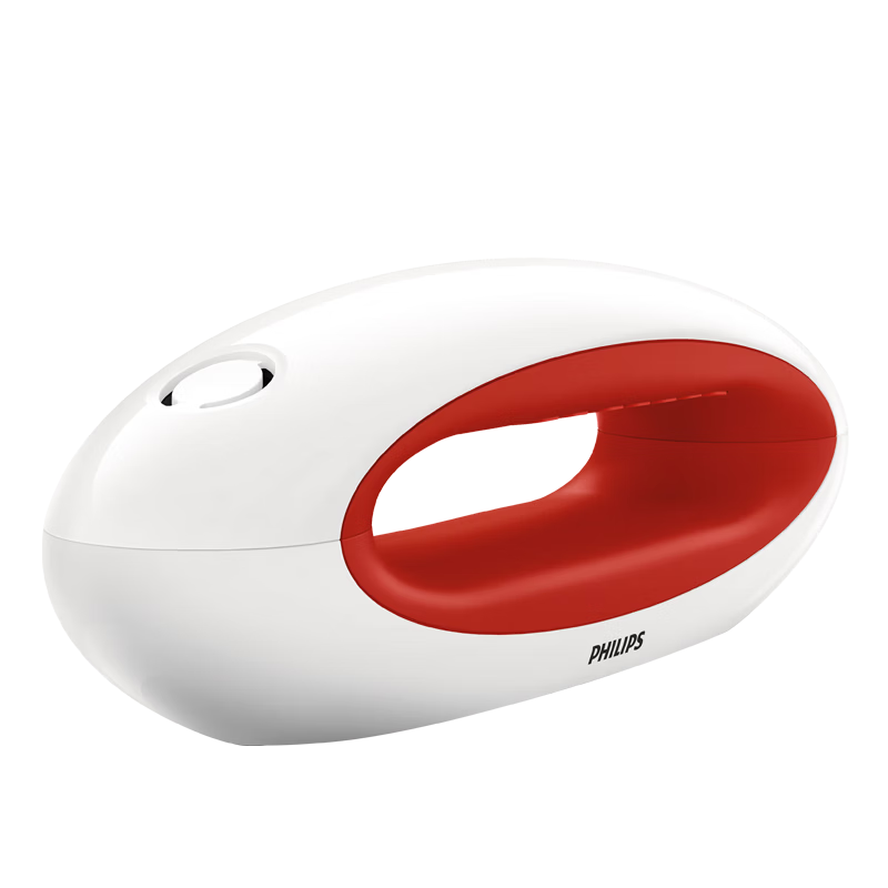 PHILIPS Cordless Phone Wireless Landline Base Station Office Home Screen White Backlight Long Standby DCTG5501 Red