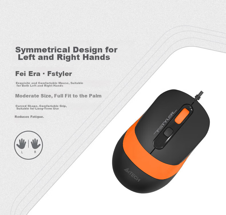 A4TECH F1512, 103-Key Wired Keyboard And Mouse Set, Wired Keyboard And Mouse Combo for Computer, Thin Film Keyboard with Good Typing Feel, Fei Shidai, Elegant Black, Wired 10
