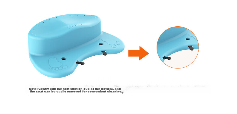 Rikang Bathtub, Children's Bathing Tub, Baby Swimming Tub, Home Bathtub with Free Bath Stool, Blue X1002-1 20