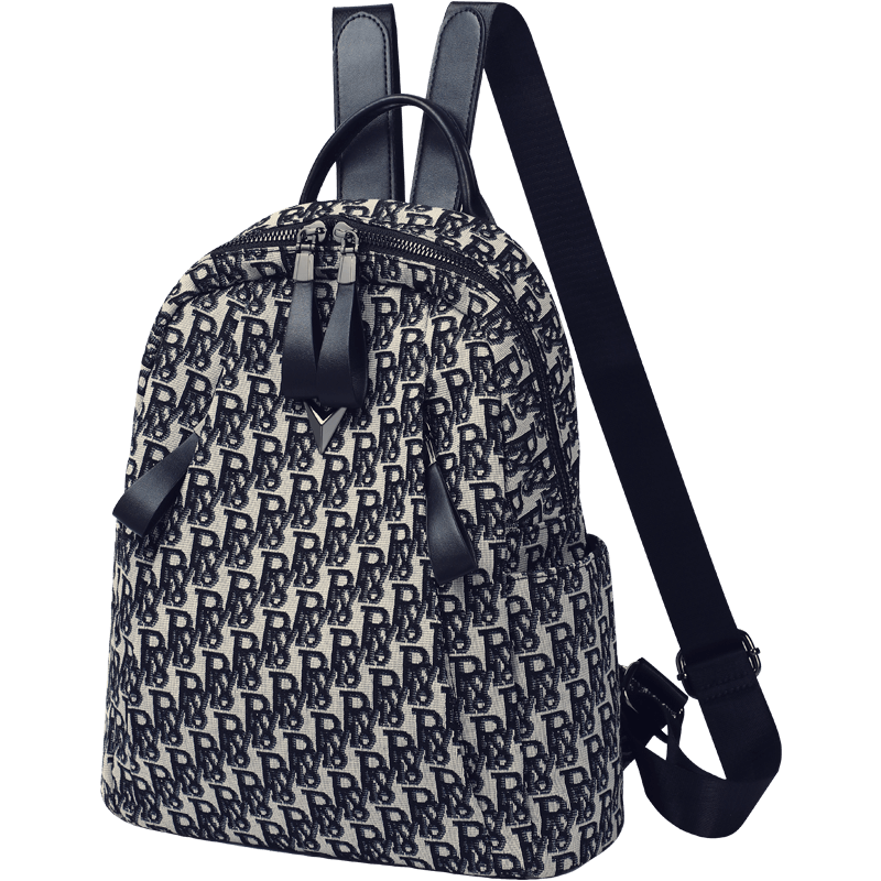 YUYULA Women's Large Capacity Backpack Premium Canvas Stylish Luxury Travel School Bag Birthday Gift for Girlfriend