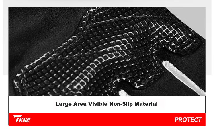TKNE Summer Motorcycle Gloves Carbon Fiber Anti-Fall Breathable White Four Seasons Edition [Carbon Fiber Protective Shell] XL 13