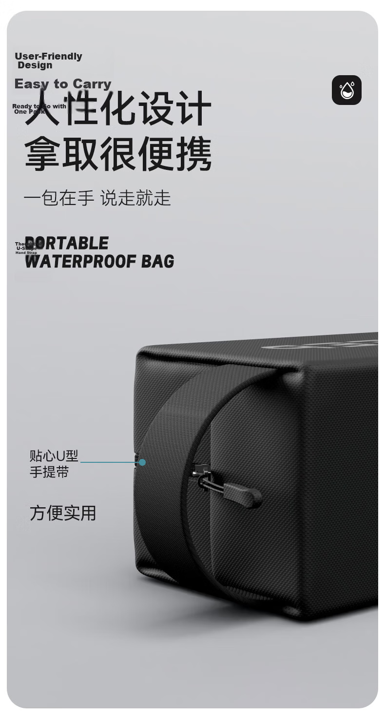 Keep Swimming Bag Unisex Fitness Portable Large Capacity Waterproof Beach Tote Toiletry Storage Bag Swimming Gear 126 5