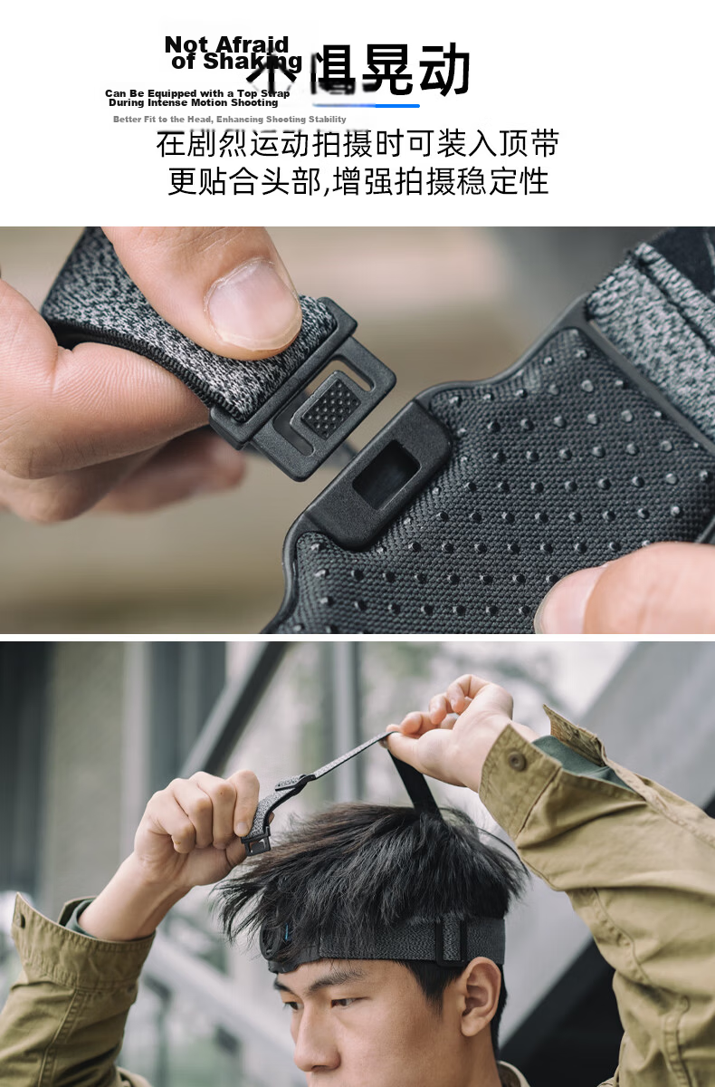 SUREWO Magnetic Selfie Stick Mount for DJI, GoPro, FeiyuTech Action Cameras, Action6/5 Backpack Quick Release Clip, AcePro2 Extension Rod, Hiking Storage Accessories 6