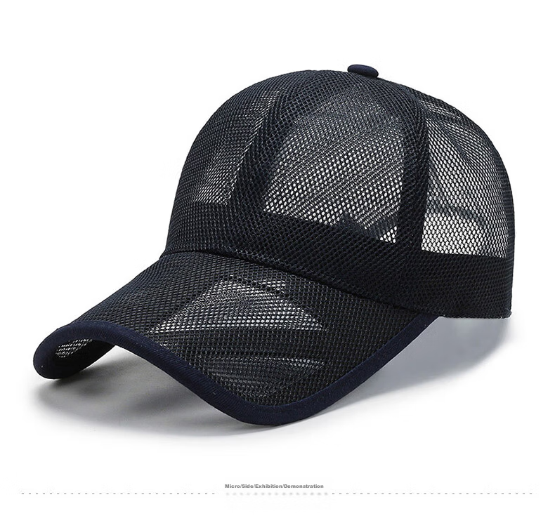 GRGN Men's Summer Mesh Sunshade Breathable Sun Hat Fishing Cap Duckbill Cap GMAT-K636 11
