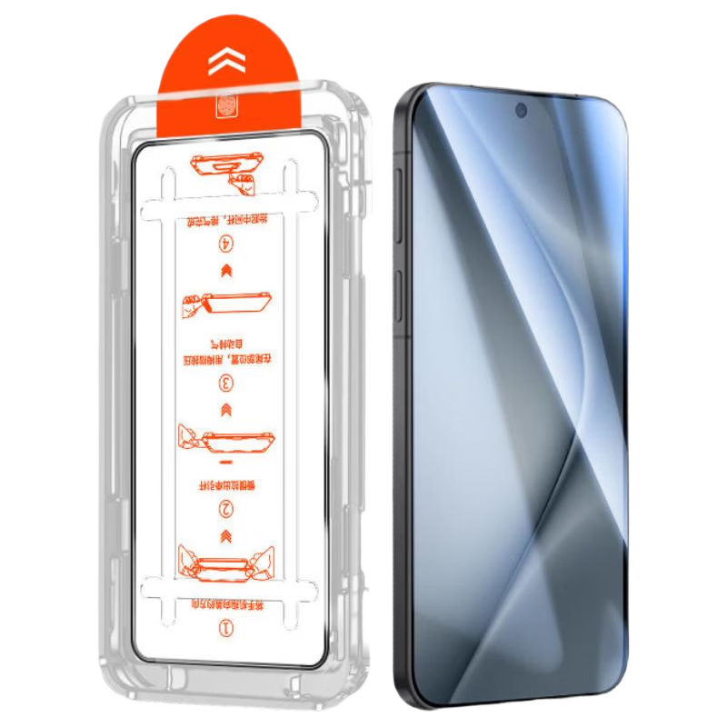 Mingying Compatible [High-Definition 2-Piece Dust-Free Chamber] Huawei Mate30 Tempered Glass Screen Protector Full Coverage High-Definition Clear Transparent Phone Protective Film Shockproof Dust-Free Chamber Quick Application Box