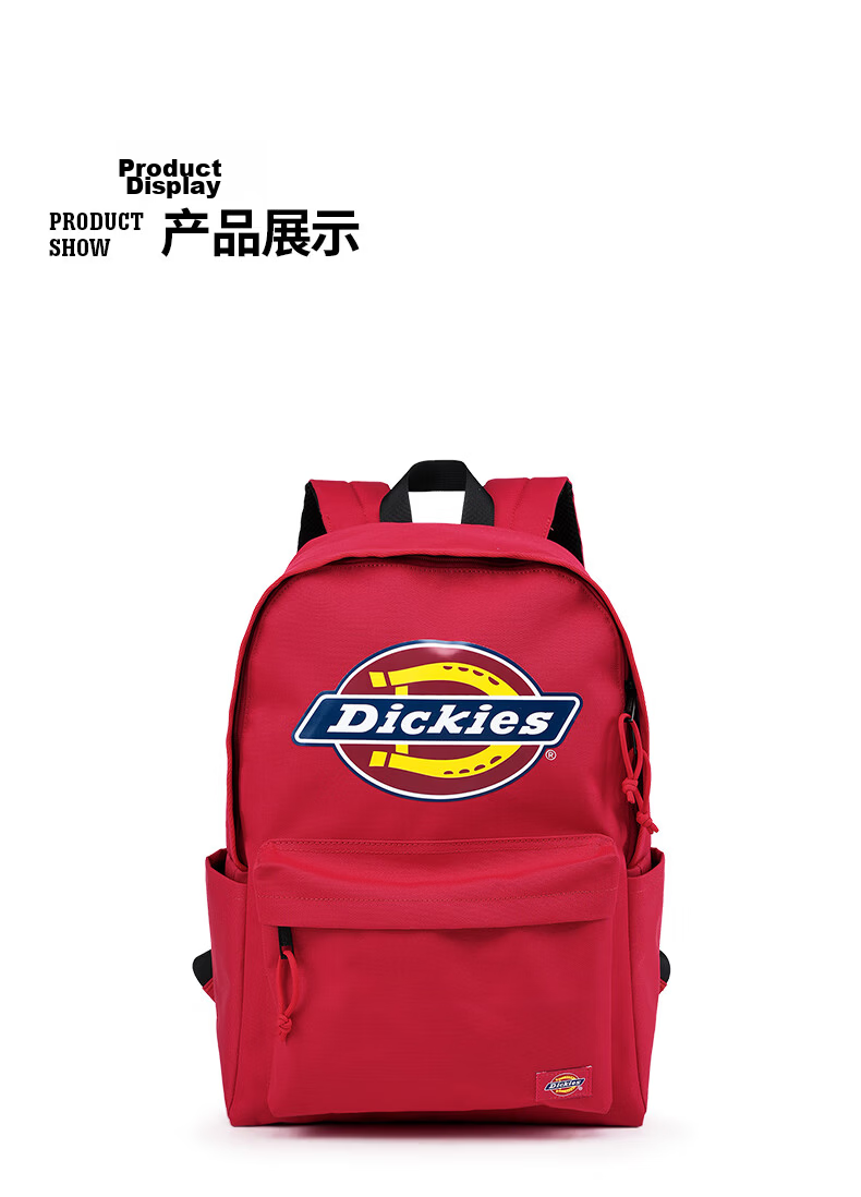 Dickies Women's Backpack Large Capacity School Bag for High School Students Multi-Compartment Casual Travel Laptop Bag 19