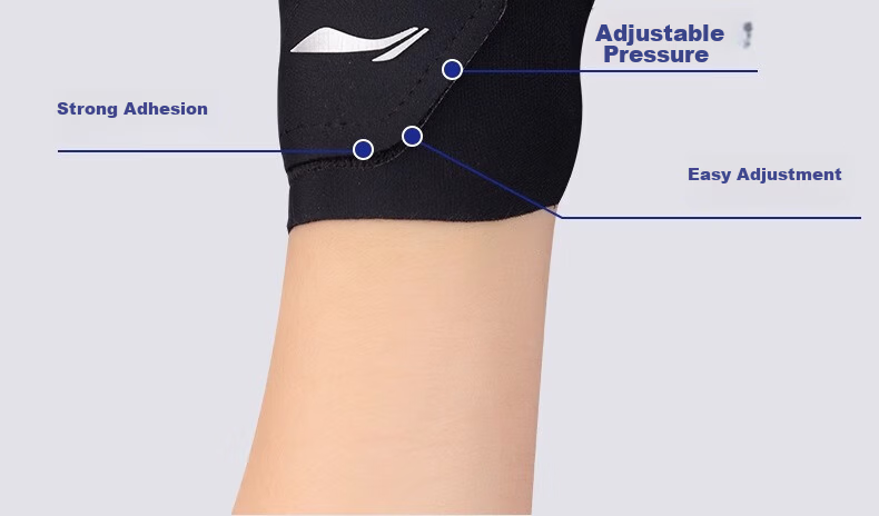 Li-Ning Wrist Guard, Fitness Strain Prevention, Thin Sports Wrist Support for Badminton And Volleyball, Tendonitis Protection, Bench Press Compression Brace 6