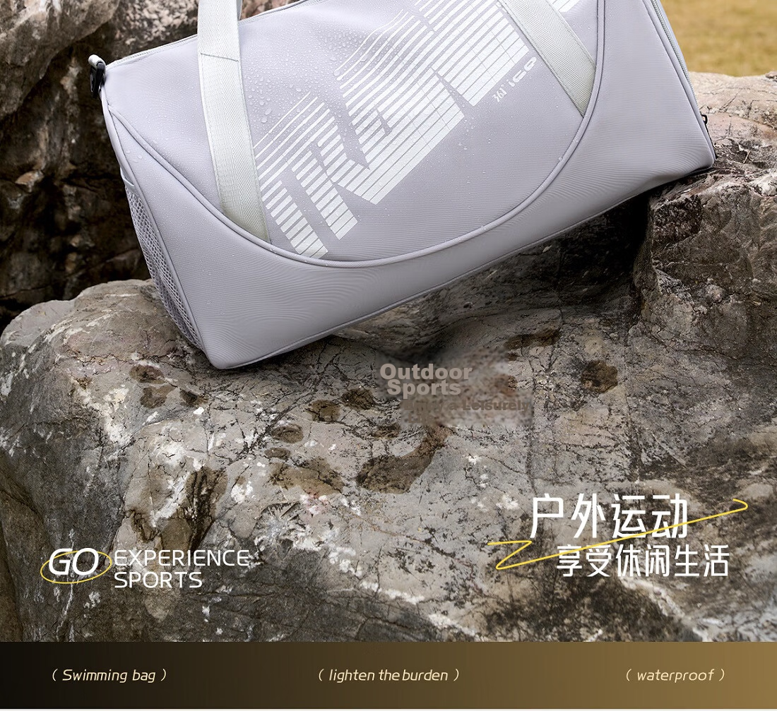361° Swimming Bag Wet and Dry Separation Fitness Bag Unisex Travel Waterproof Storage Bag Large Capacity Beach Bag 2
