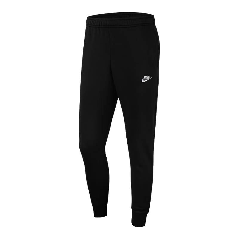 NIKE Men's Sports Pants Summer Knitted Jogger Casual Pants Fashion Versatile BV2680-010 Black M