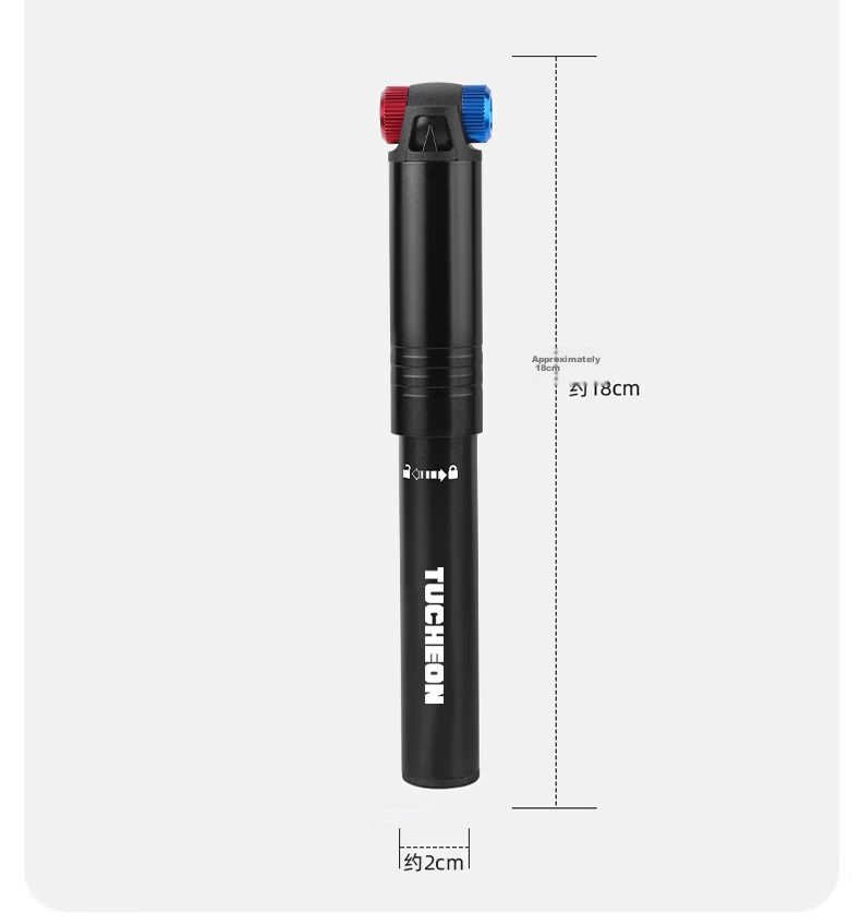 Ousen Portable Mini Bicycle Pump Road Mountain Bike Emergency Cycling Inflator Pump 21