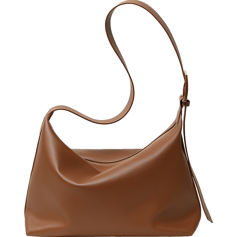 Viney Large Capacity Cowhide Tote Bag for Women Shoulder Crossbody Underarm Bag Birthday Gift High-End Feel for Girlfriend Wife