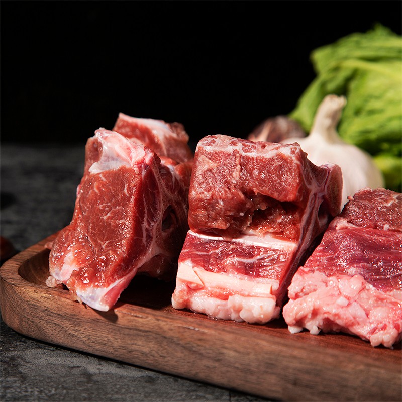 涝河桥 供港宁夏滩羊 国产羊蝎子2斤  羊脊骨 火锅煲汤食材