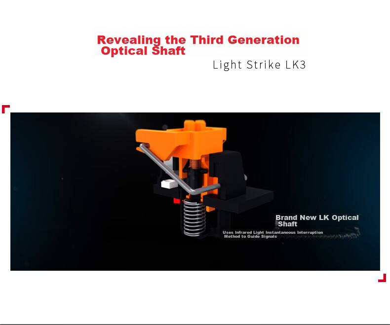 A4TECH B975 104-Key Mechanical Wired Gaming Keyboard Bloodhand Ghost Optical Switch Gunshot Edition Black 2