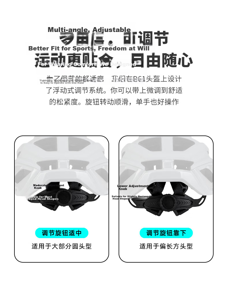 GUB Lightweight Integrated Cycling Helmet Mountain Road Bike Safety Helmet Unisex Riding Gear D61 10