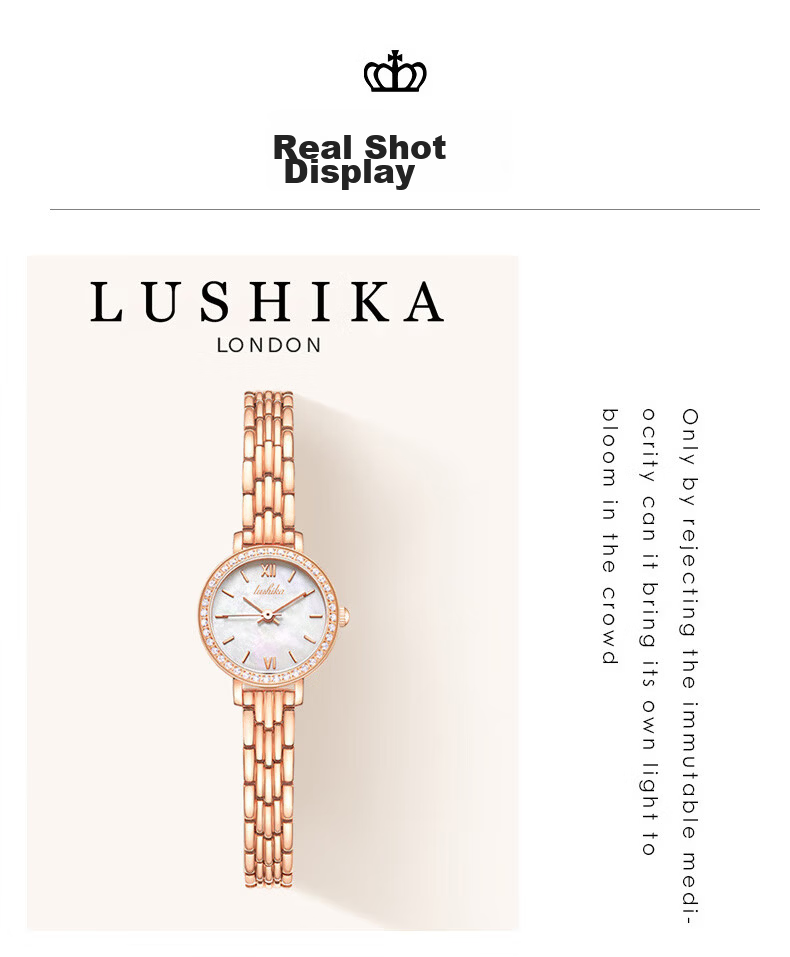 40,000 Kilometers Women's Watch Fashionable Compact Trendy Student Quartz Waterproof Ladies Watch New Year Gift Back to School 19