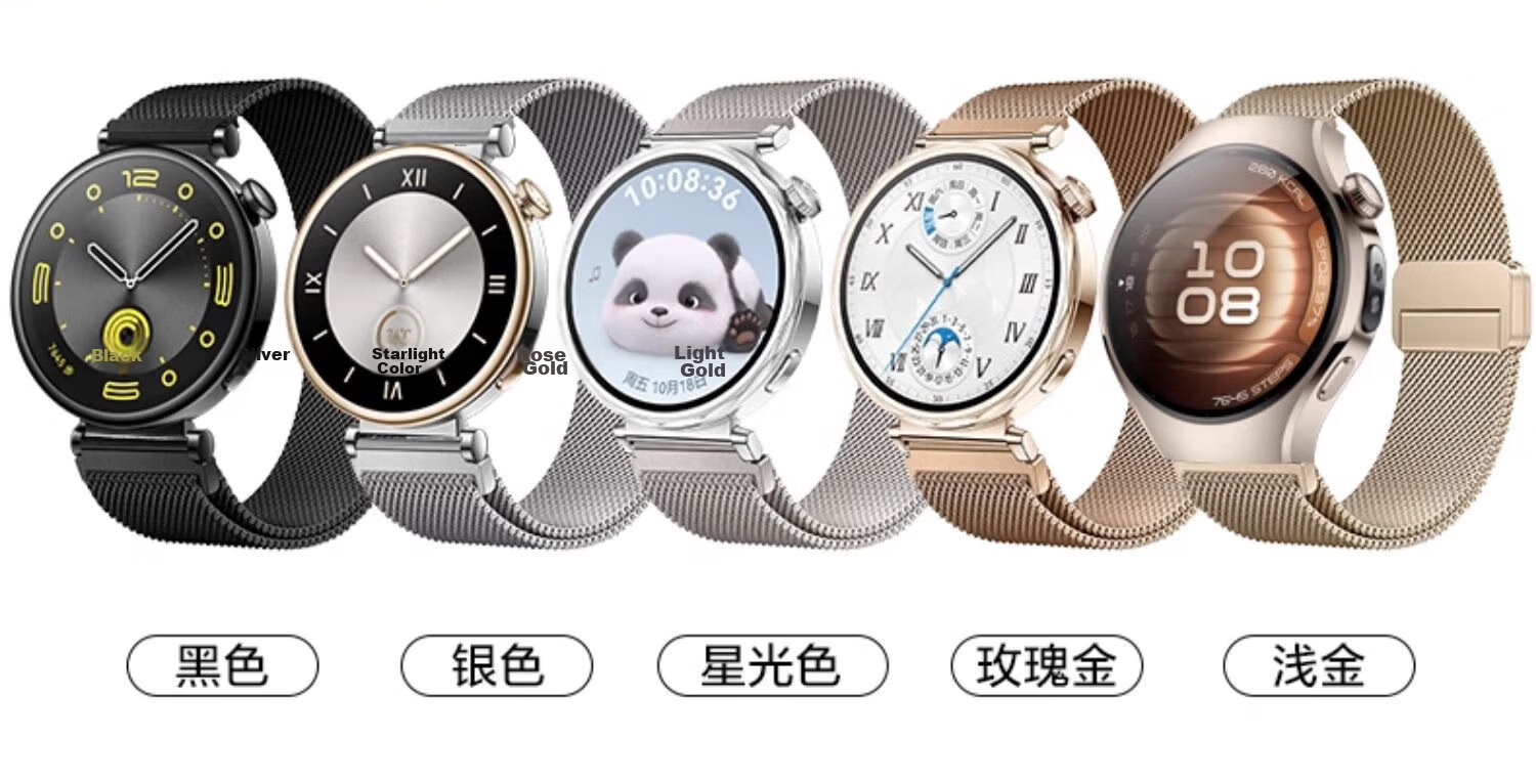 Watchbond Compatible with Huawei Watch GT7 Strap, Suitable for Watch6pro/GT6/5/4/3/Watch5/GT6Pro, Milanese Magnetic Metal Sports Style 46mm Strap 7