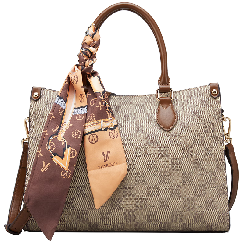Yearcon Crossbody Shoulder Tote Bag Large Capacity Mom Gift Handbag Women 2026 Teacher's Day Present