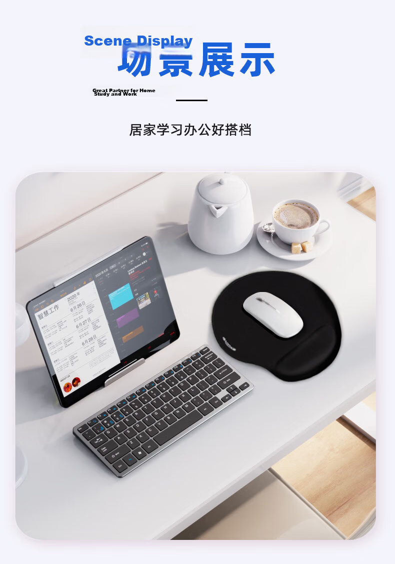 EXCO Extra Large Soft Wrist Support Mouse Pad, Wrist Rest, Thick Memory Foam, Laptop Pad for Men, Add-On Item, E-Sports Gaming, Ergonomic, Business Comfortable Office Gray 3791 7