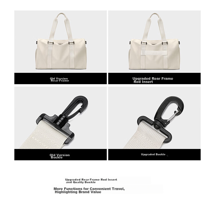 GOLF Travel Bag Unisex Handheld Sports Gym Bag Large Capacity Luggage Bag Business Trip Travel Wet and Dry Separation Crossbody Bag 2