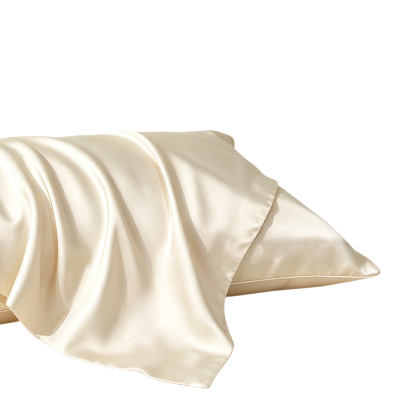 CROWN Pillowcase 48x74cm Pair Home Use 60-Count Tencel Lyocell Washed Pillowcase Gift Box Set