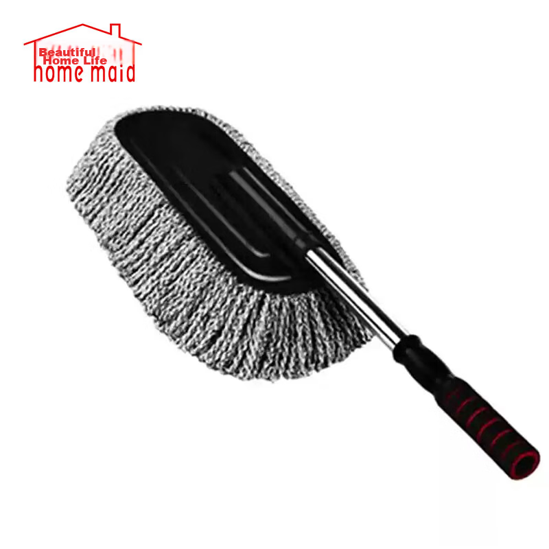 Meijia Life Car Wash Tool 2-Piece Set - Car Duster, Mop, Brush for Dust Removal and Interior Cleaning 6