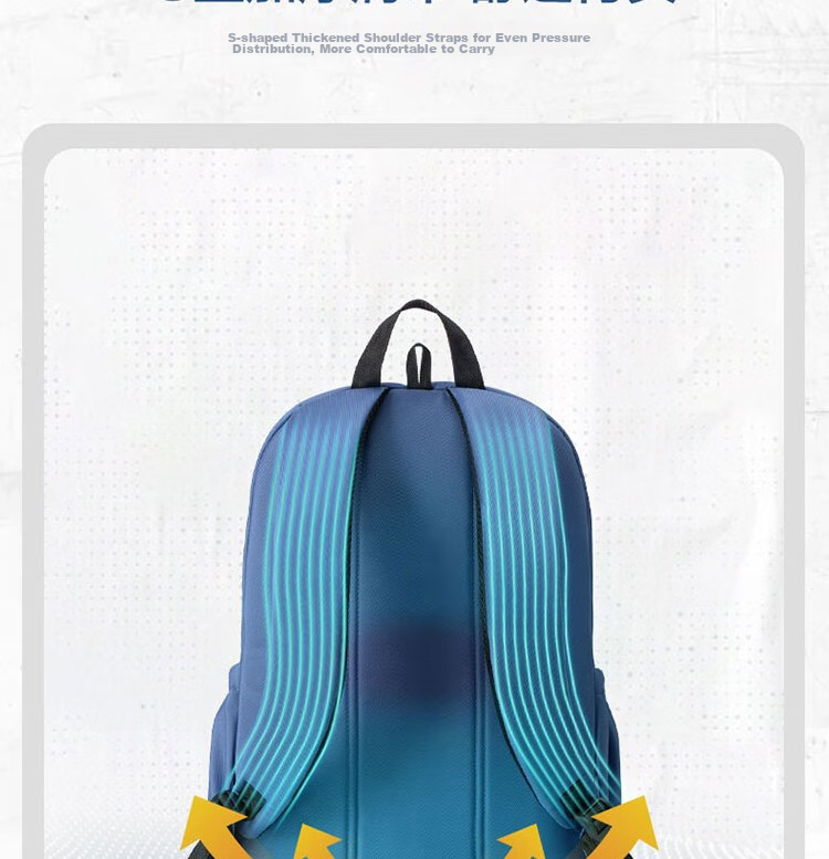 AMERICAN TOURISTER Backpack for Middle And High School Students, Boys And Girls, Large Capacity Laptop Bag, Stylish Design NJ8*001 7