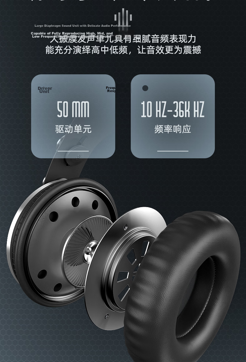 ISK HP800 Professional Closed-Back Foldable Headphones for Monitoring, Computer, Mobile Phone, Sound Card, Live Streaming, Singing, Recording, Dubbing, And Monitoring Headphones - 3C Digital Full Network Low Price 5