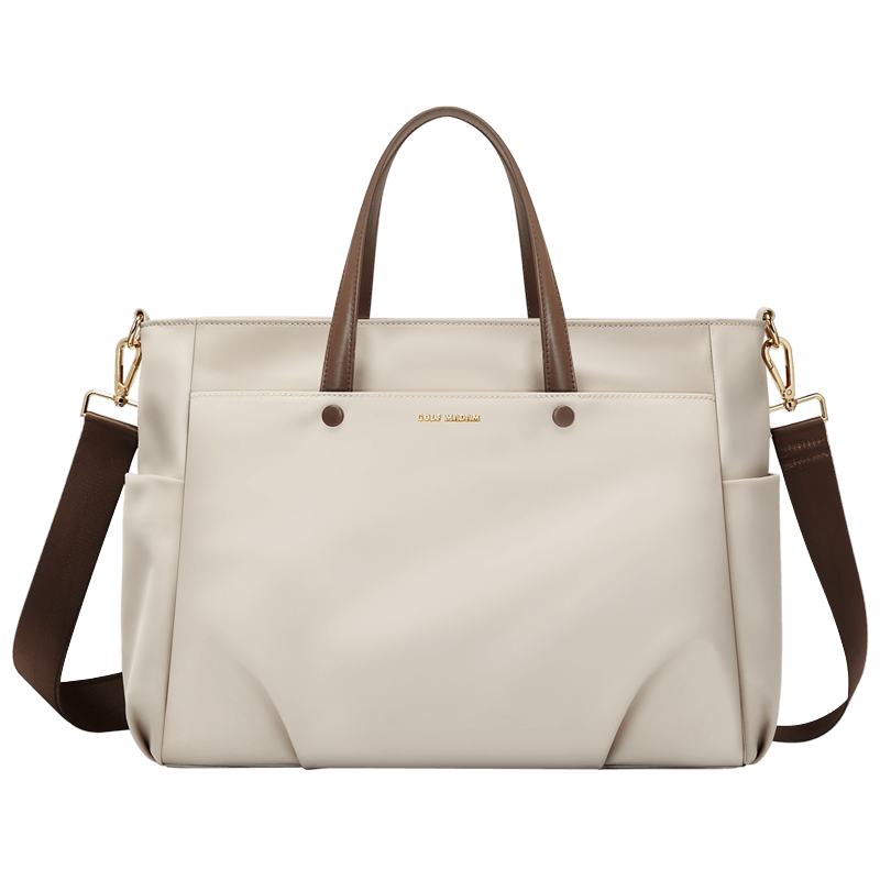 GOLF 14-inch Laptop Bag for Women Handheld Notebook Apple Huawei Shoulder Crossbody Business Briefcase for Travel and Commuting