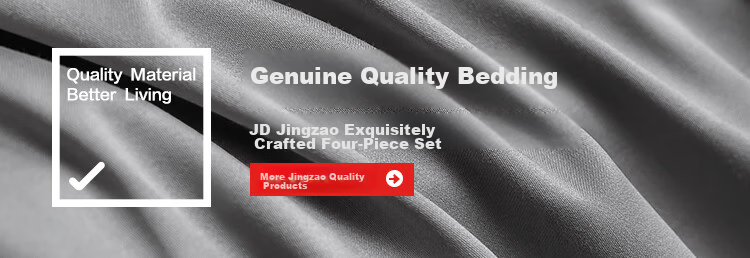 JD Original, 100-Piece Pure Cotton Bedding Set, 100% Long-Staple Cotton Sateen, Class A Luxury High-End Bed Sheet And Duvet Cover Set, for 1.8-Meter Bed, Phantom Gray 1