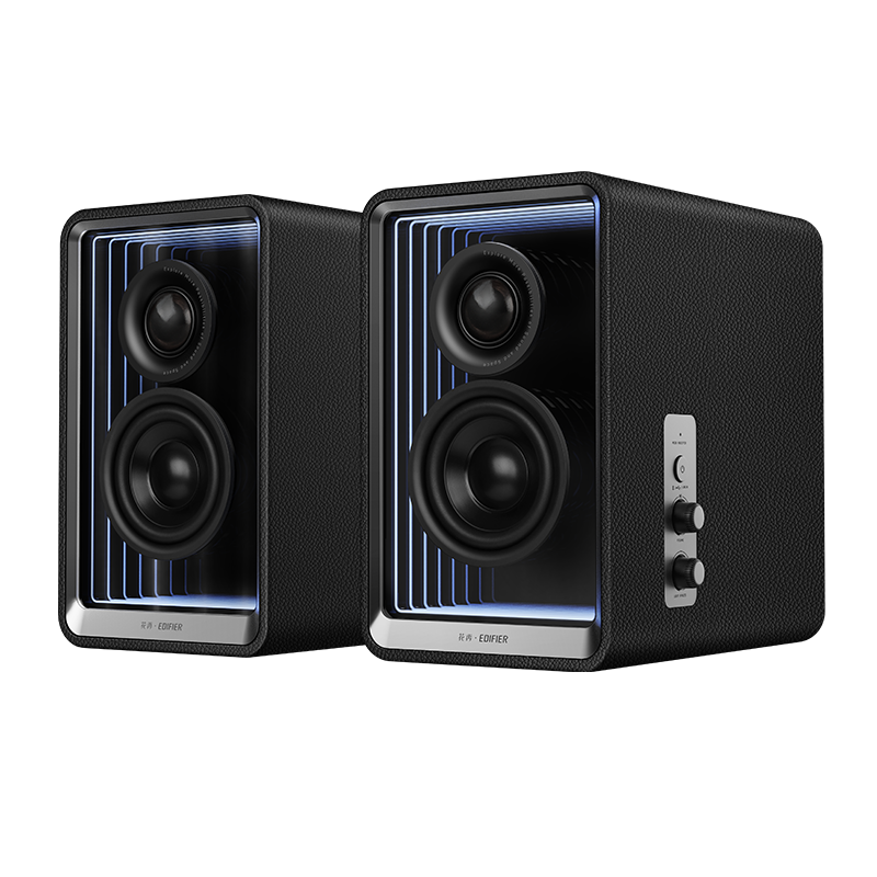 Edifier Halo 2.0 Abyss Monitor Bluetooth Computer Speakers Desktop Speakers HIFI Sound Quality TV Speakers Living Room Speakers Dawn White